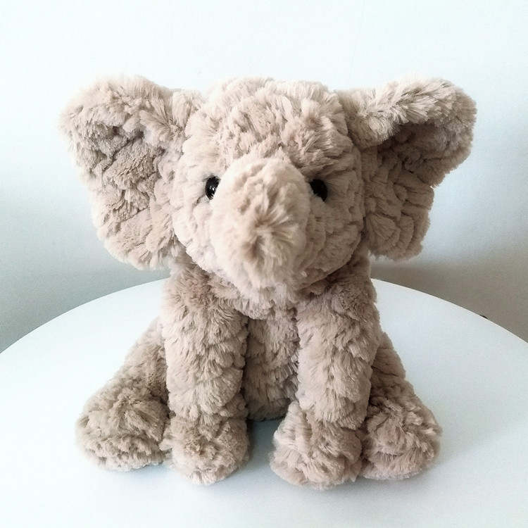 Beige Elephant Toy